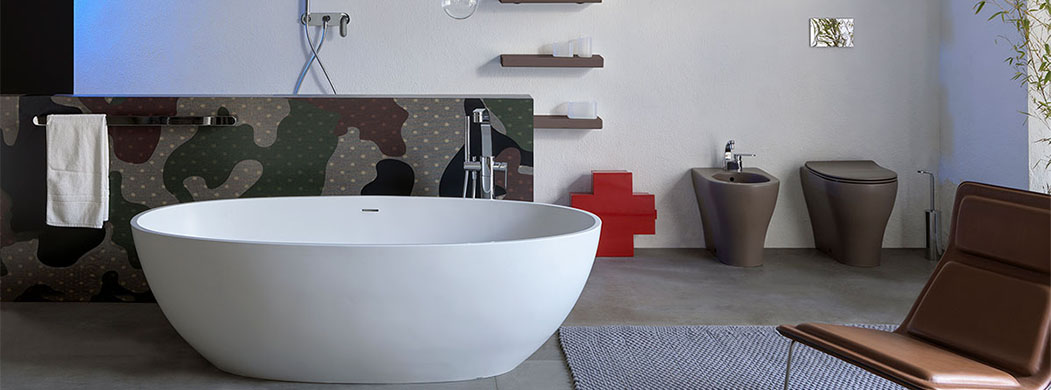 Freestanding bathtub Ceramica flaminia APP